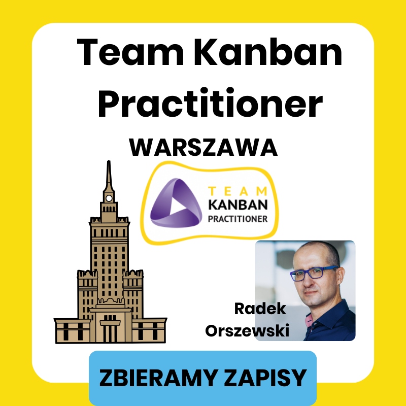 Szkolenie stacjonarne Team Kanban Practitioner