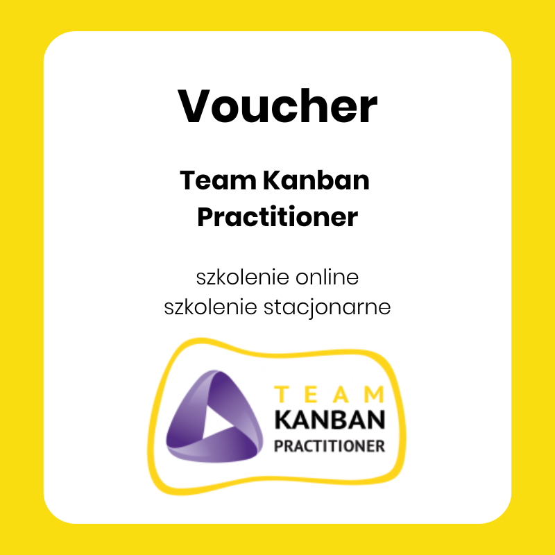 Voucher szkoleniowy Team Kanban Practitioner