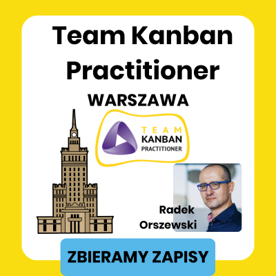 Szkolenie stacjonarne Team Kanban Practitioner